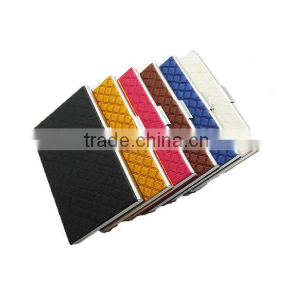 High quality leather name card box,leather card box
