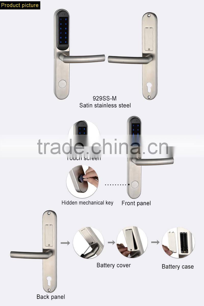 keypad door lock with CE