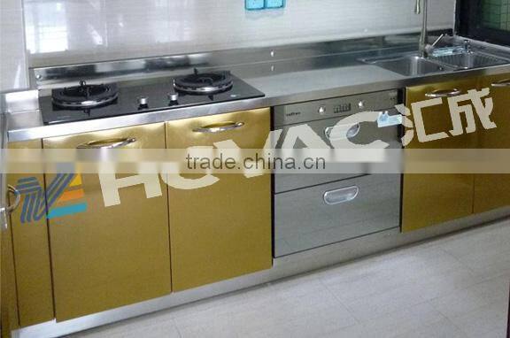 Vacuum Etched Stainless Steel Sheet colorful PVD Coating Machine