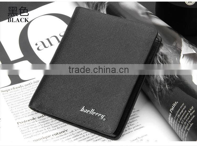custom pu leather beallerry mens wallet for men