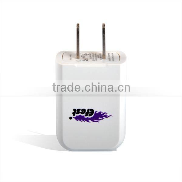 UL pass 5V 1A usb adapter Efest 5V 1A USB adapter White UL pass US wall adapter