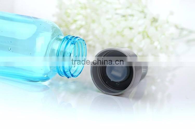 Borosilicate glass water bottle with Stainless Steel Caps