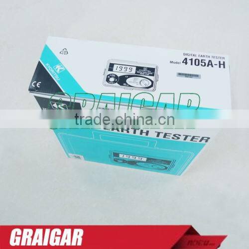 KYORITSU Digital Earth Resistance Tester 4105A-H Multimeter With Hard Case