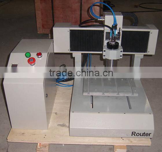 small cnc router machine 3030C with water sink