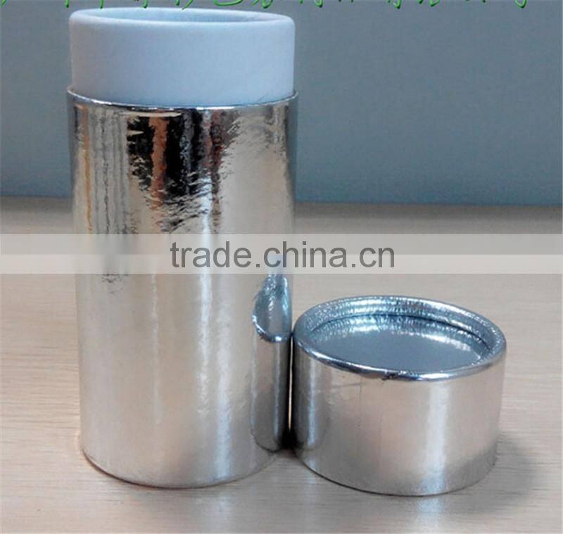 Golden and silver printing kraft paper can