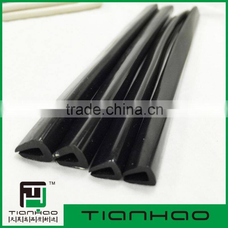 office desk U type profile rubber edge banding for furniture