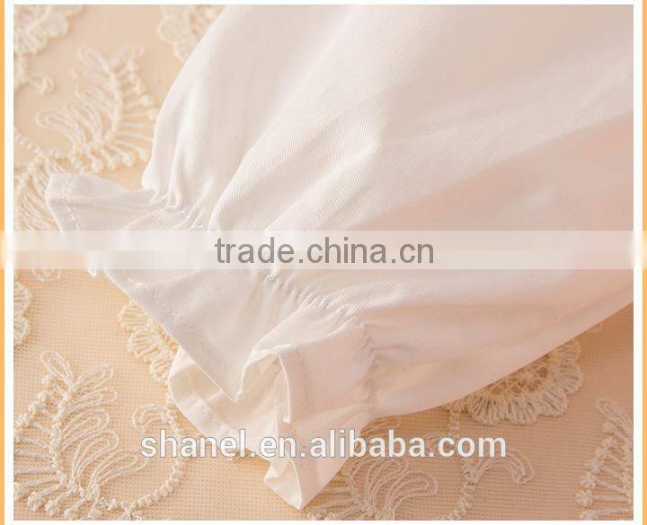 hot sale girls cotton lace collar dress 2015 new ruffle princess dress