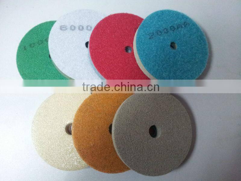 sponge grinding wheel used on angle grinder