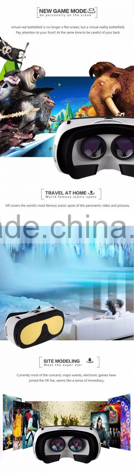 2016 HTOMT VR PARK V3 Portable VR Glasses 3D Virtual Reality Headset VR BOX Google