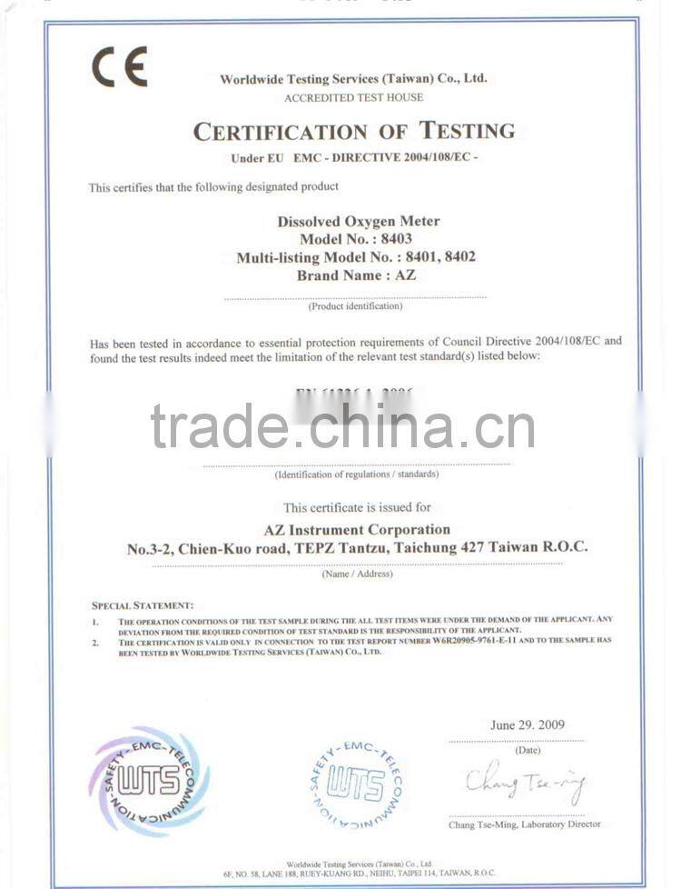 Portable Dissolved Oxygen Meter Water Quality Meter Dissolved Oxygen Tester