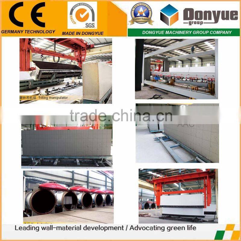 Best selling cellular lightweight concrete panel machine of Dongyue
