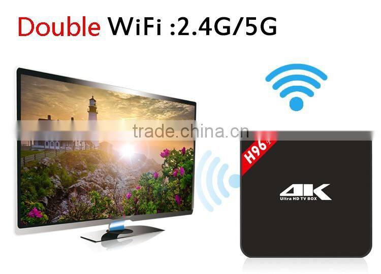 BT4.0 Media Player Android 5.0 2G+16G Internet Smart TV Box