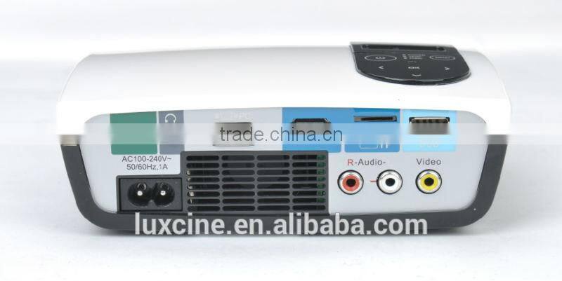 Mini Portable Projector / 3D Projector / Full HD LED DLP Projector With 1080P Resolution