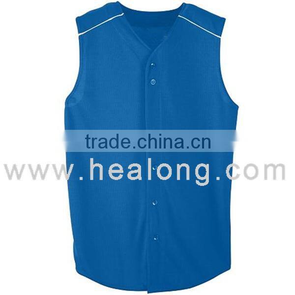 cheap custom sublimation men pullover baseball jersey
