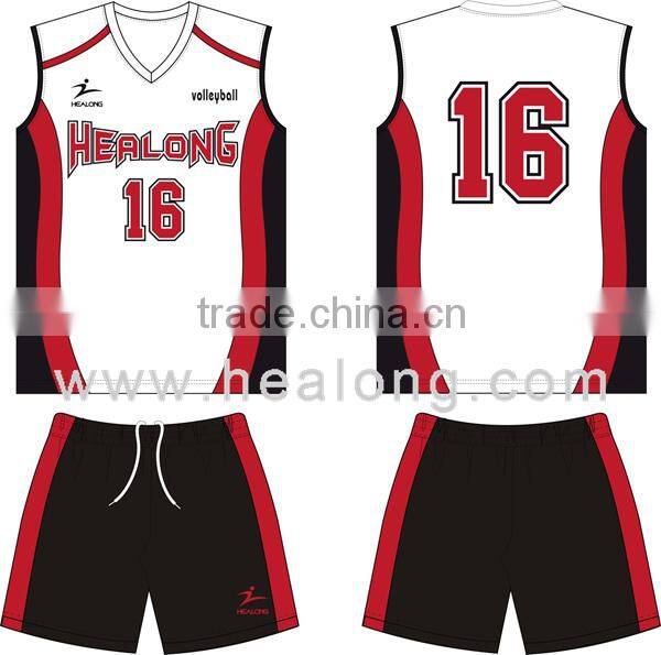 color combination sleeveless volleyball clothing