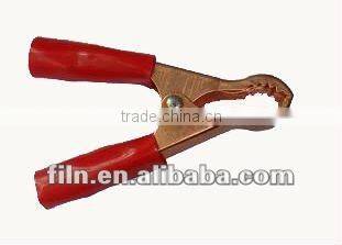 65mm insulated copper crocodile clip with cable