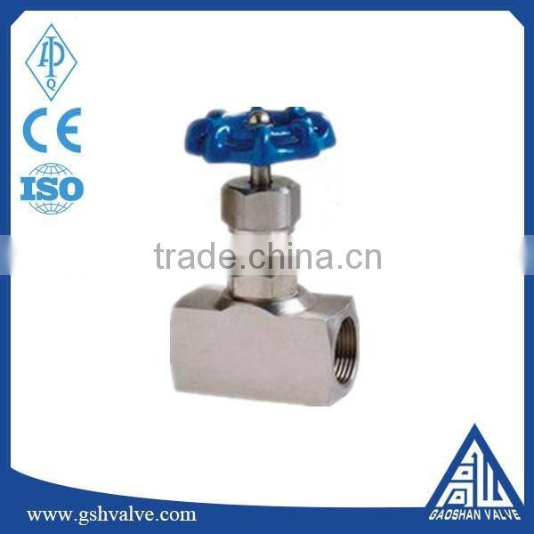 stainless steel male or female needle globe valve