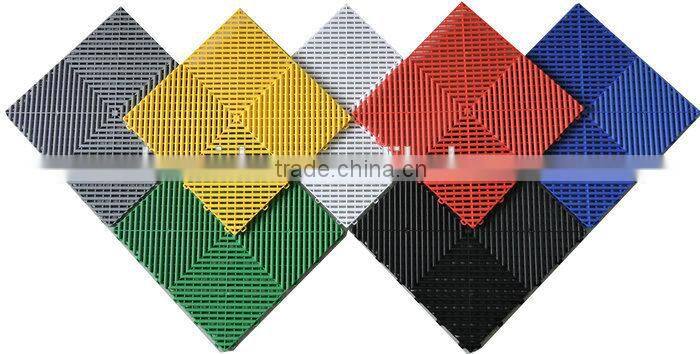 plastic interlocking hydrophobic mat