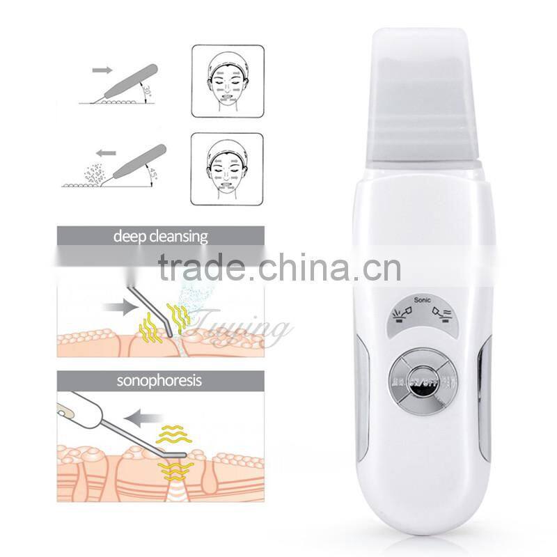 Hot sale massage vibrator facial ultrasonic skin scrubber for sale