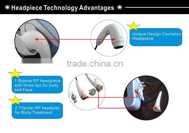 Ultrasonic Cavitation RF Skin regeneration radio frequency machine with CE---SINERON-II
