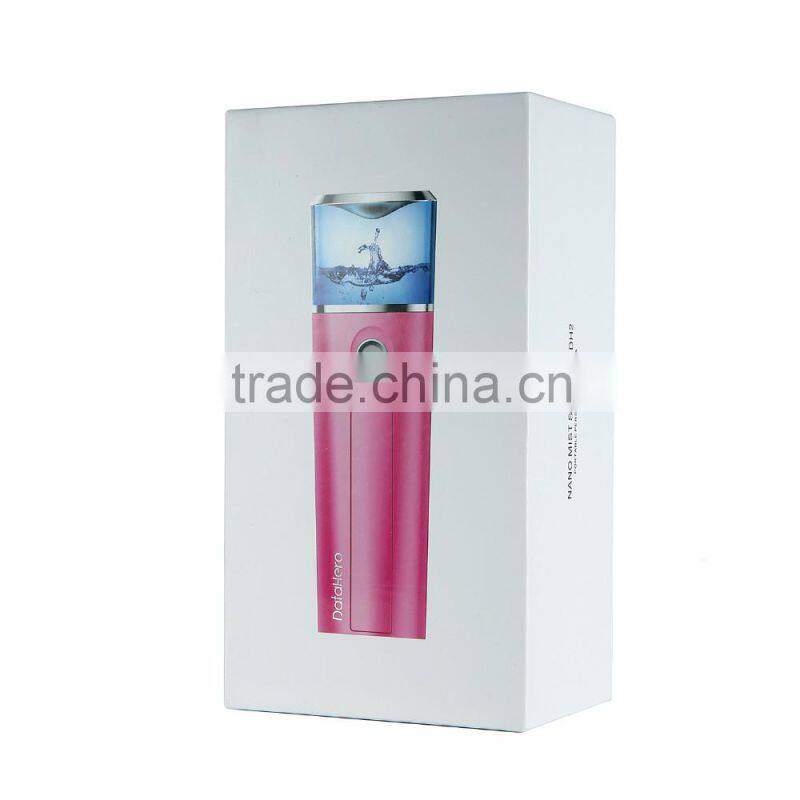 Portable nano misters factory supply Facial Steamer mist Sprayer christmas gift
