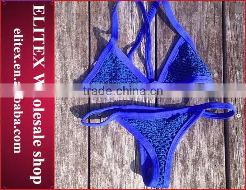 Stock Wholesale Red Seamless Fashion One Piece Woman Bikini Swimwear 2017