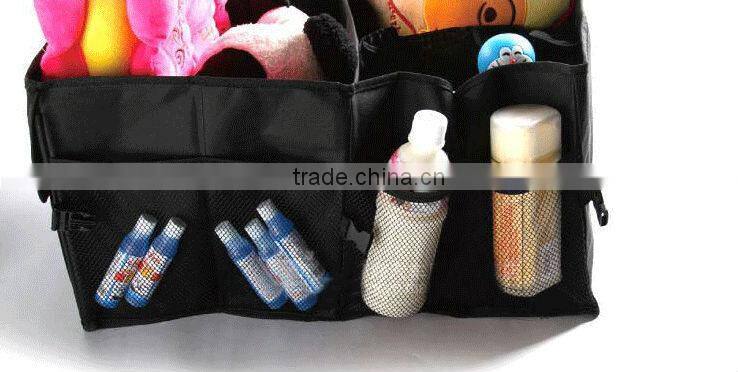 New Car Boot Storage Bags Folding Toolbox Non-Woven Fabric Organizer Box Supplies Locker Portable Car Trunk Carrying Reticule