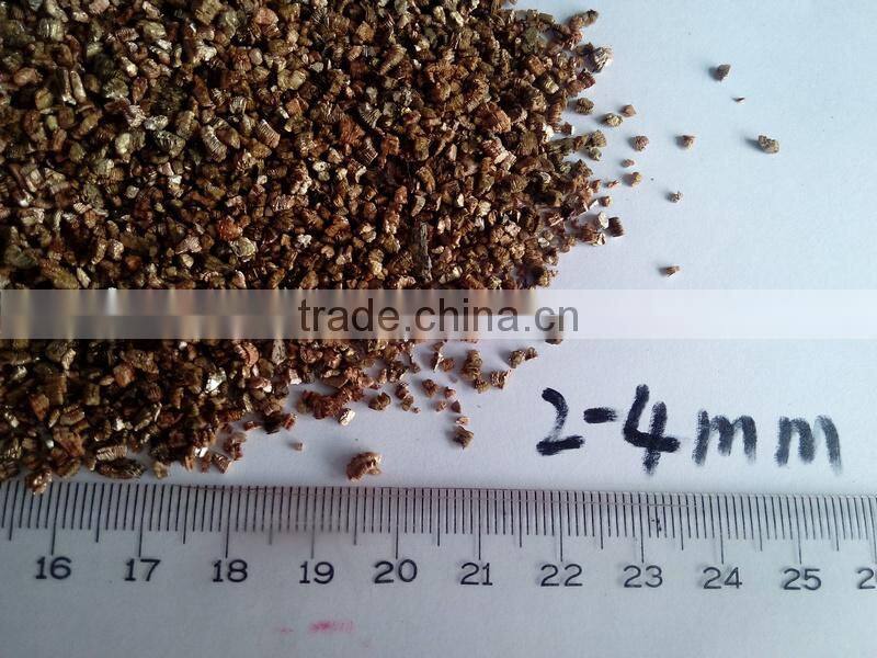 Supplying silver /golden crude vermiculite and exfoliated vermiculite