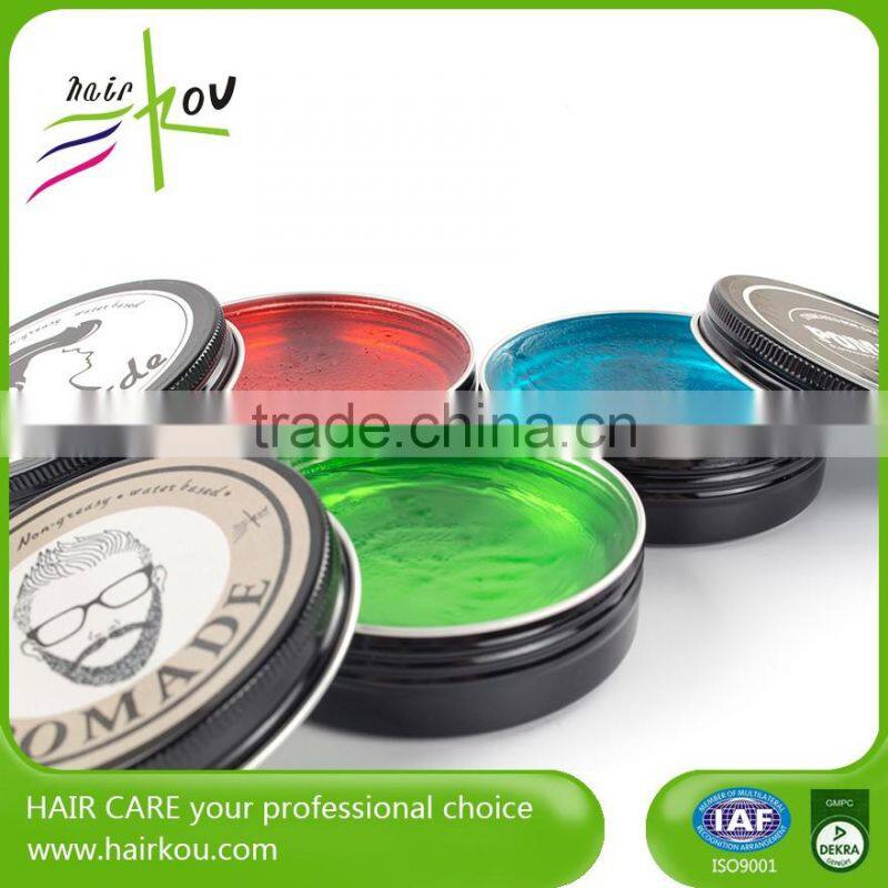 Strong Hold Matte Finished hair styling cream,Easy Wash Hair pomade Hair Styling Mud /Clay For Men Water Based