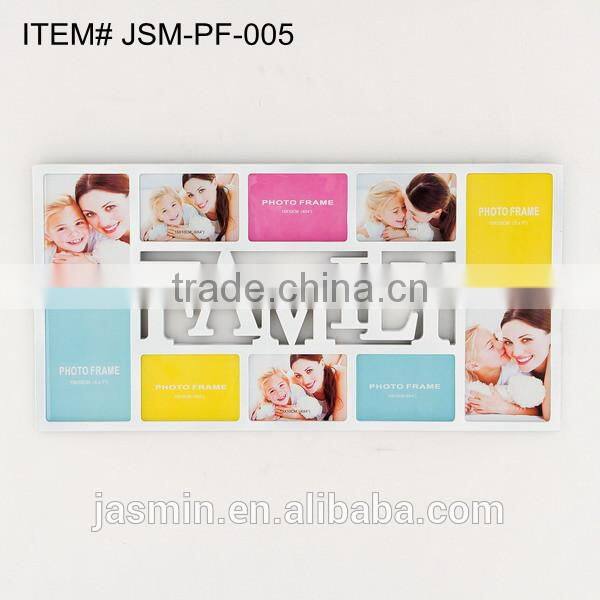 LOVE with 10 photos plastic photo frame