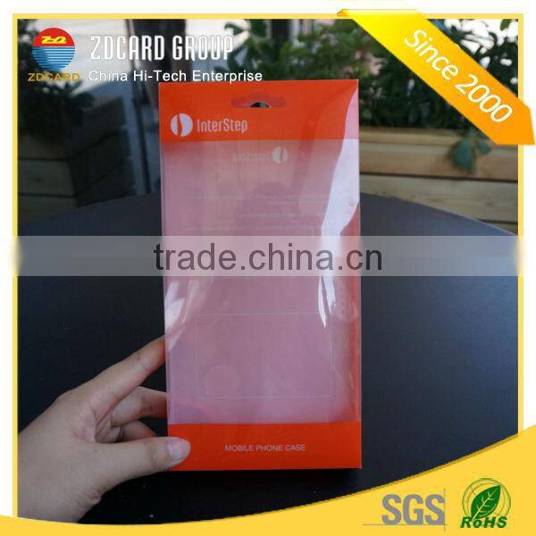Factory Produce Transparent cellphone case packaging box