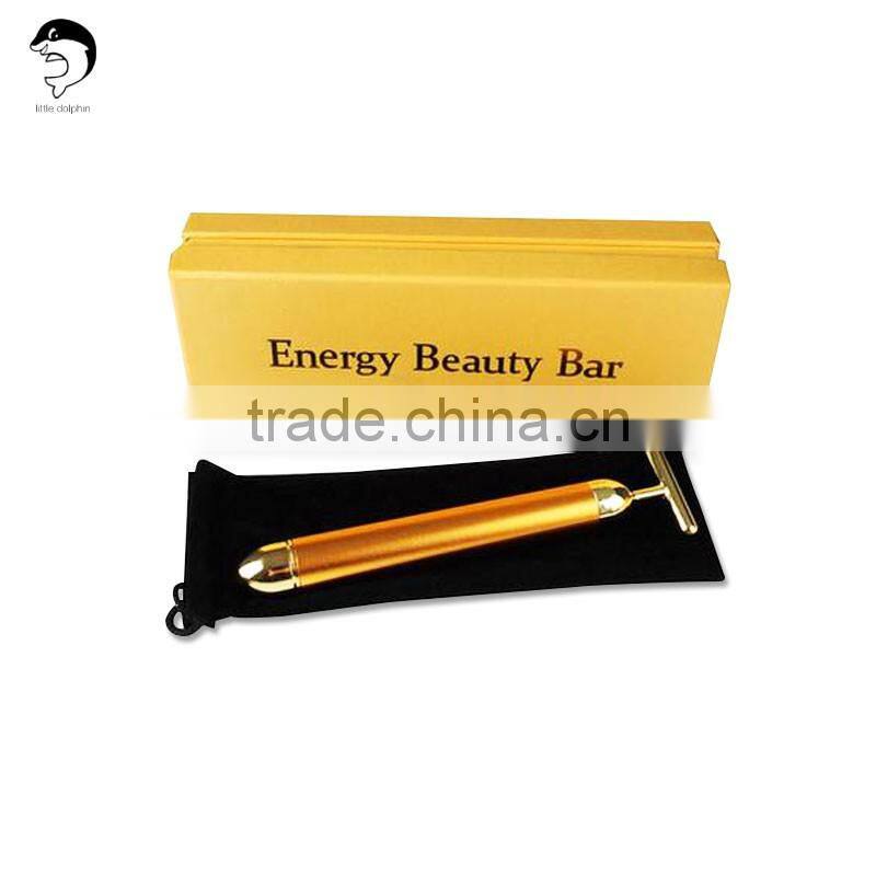 Salon Beauty Device Gold Vibration Beauty Bar/24k gold beauty bar