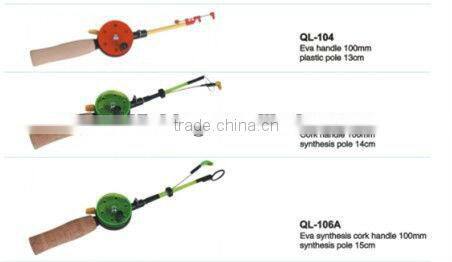Synthesis pole cork handle 100mm ice fishing rod