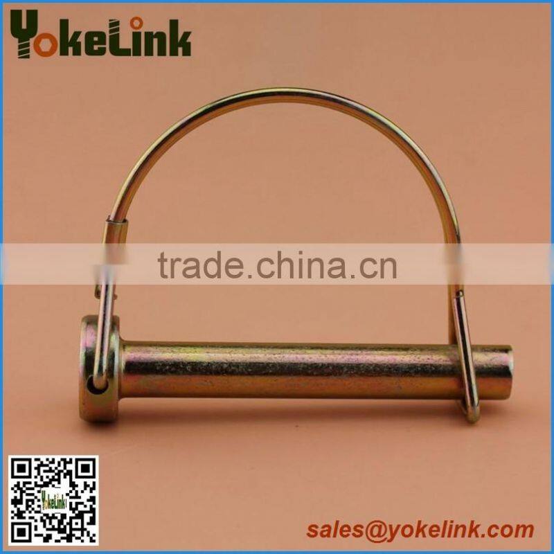 Round or Square zinc yellow Wire lock pin
