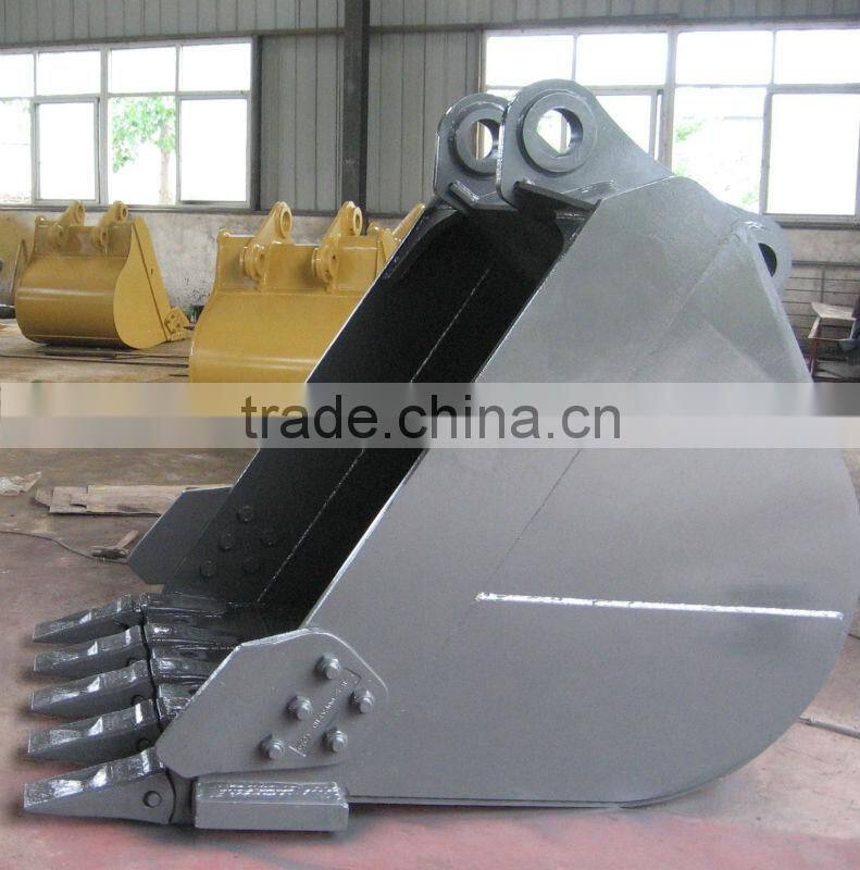 High quality Excavator parts rock bucket for SK100