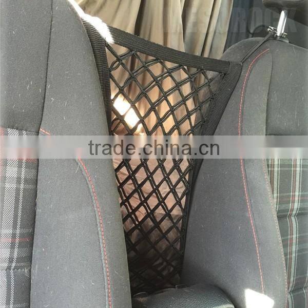 Universal Car Seat Storage Mesh Cargo Net Hook Pouch Holder Car Storage Organizer