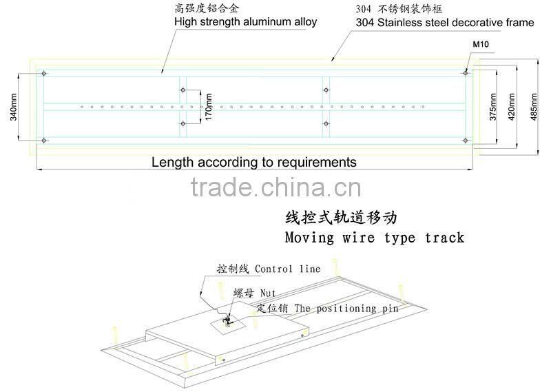 China supplier driver's boat seat for rail type ship