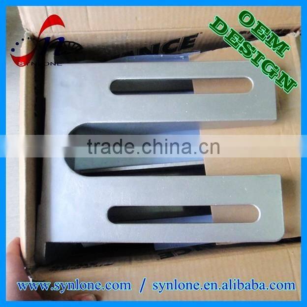 2017 customized stainless steel bracket, steel angle bracket, steel bench bracket