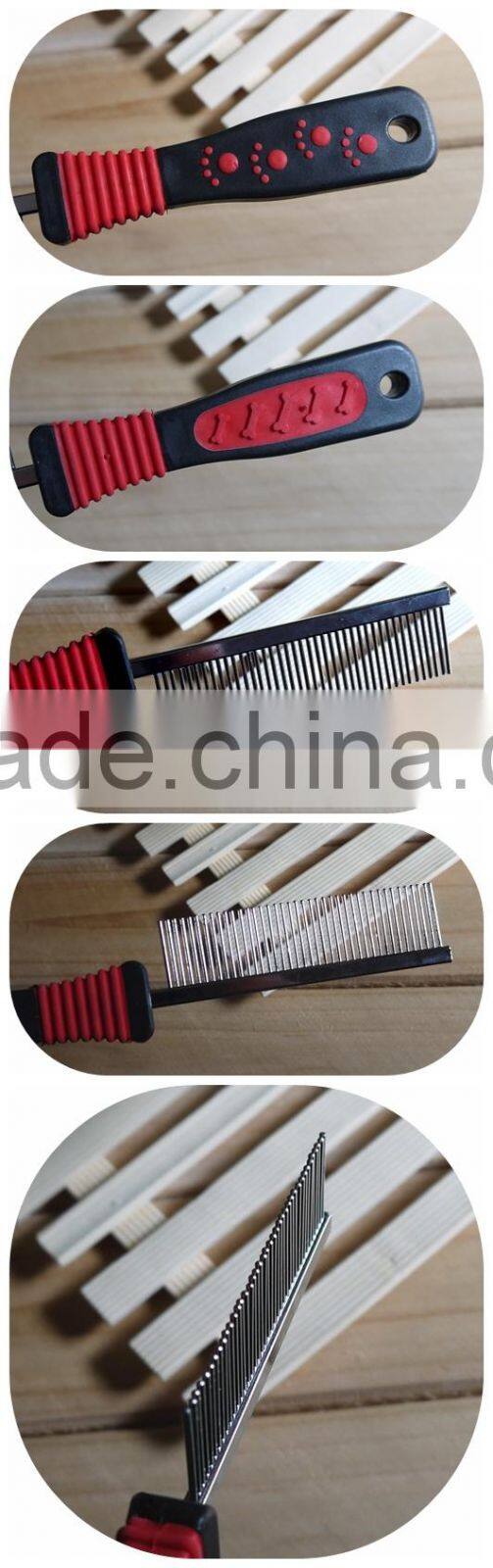 pet care supply dog comb for grooming