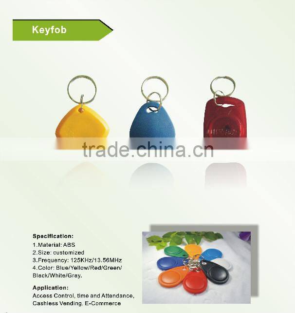 RFID & Nfc Supplier RFID Keyfob for Access Control / Identification(FREE SAMPLE)