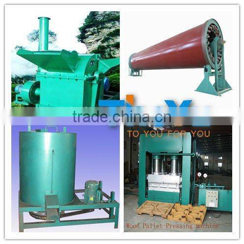 Low Power Consumption Wood Pallet Molding Machine