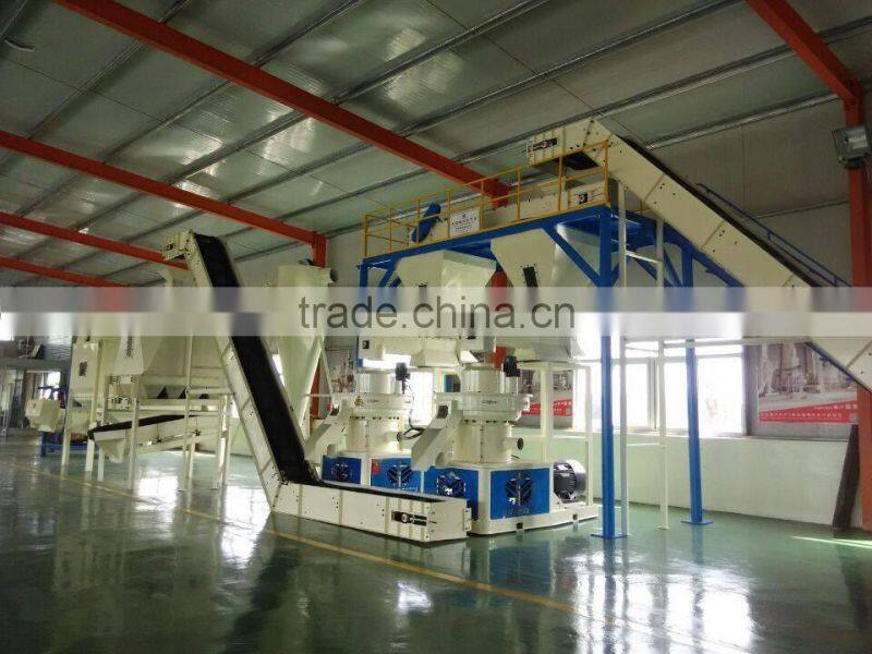 Rice husk pellet making machine with ISO approved