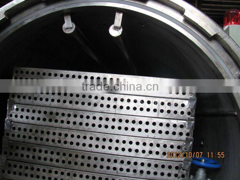 CE proved PLC control water spray retort sterilizer