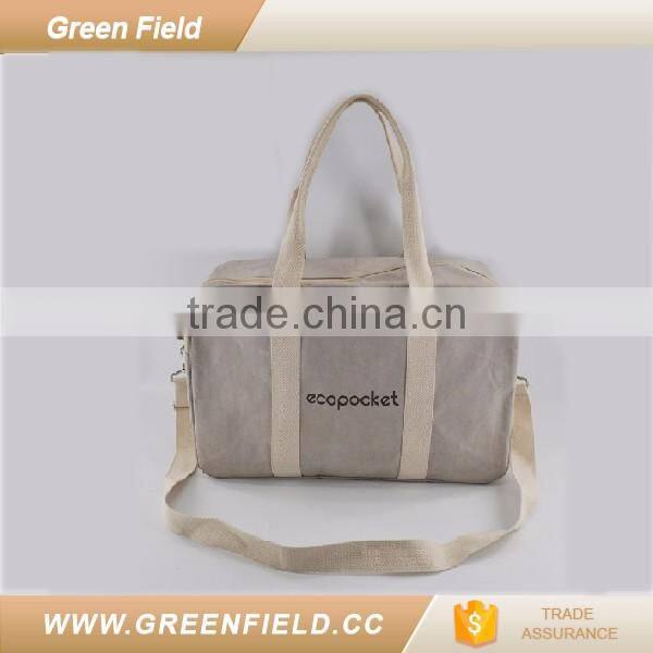 washable kraft paper grey travel luggage bag organizer 2017