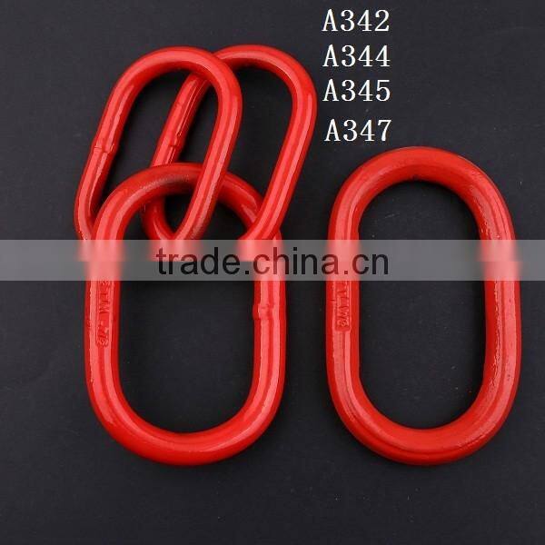 A342 weldless Grade 80 anchor chain master link marine rigging