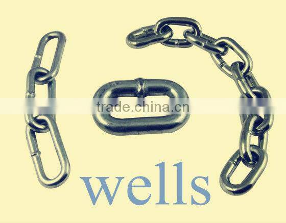 Grade80 welded black tie down chain