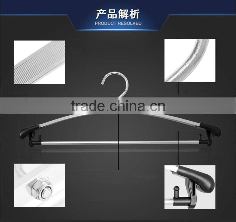 Custom sand blasting color wire drawing aluminum clothes drying rack