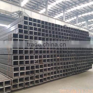 2017 Acero al carbono ERW Tubo cuadrado MS Negro,Tubo rectangular,ASTM-A500 Gr. B