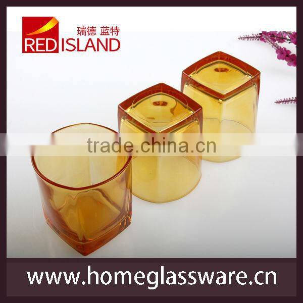 spray color whisky mini glass cup square cup