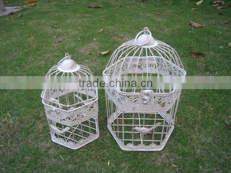 New Vintage Classical Metal Wedding Decor Bird Cages
